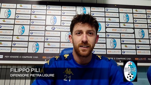 Calcio, Pietra Ligure. Filippo Pili esalta il primo tempo contro il Campomorone: &quot;Clamoroso, abbiamo dato continuità alla prova contro il Celle Varazze&quot; (VIDEO)