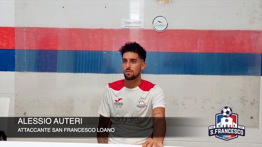 Calcio, San Francesco Loano. Auteri e i rossoblu rompono subito il ghiaccio: &quot;Siamo giovani, ma c'è tanta qualità&quot; (VIDEO)