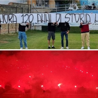 Calcio. Anche i tifosi dell'Albenga a Sanremo per celebrare i 120 anni del club matuziano