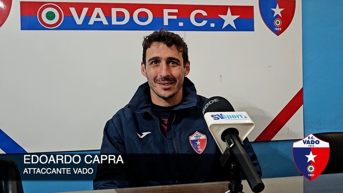 Calcio, Vado. Ritorno in campo dal primo minuto per Capra: &quot;Squadra sempre unita, la squadra ha risentito dei contrasti tra la società e mister Cottafava&quot; (VIDEO)