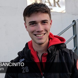 Calcio, Asti. Nicolò Sancinito ha ritrovato da avversario il campo di casa: &quot;Speciale scendere in campo ad Albenga, per noi era una gara importantissima&quot; (VIDEO)