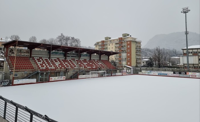 Calcio, Serie D. Sei i rinvii nel girone A a causa della neve, il Vado anticipa domani pomeriggio contro l'Asti