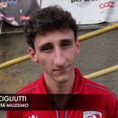 Calcio, Millesimo. Ordine e personalità per Manuel Cigliutti: &quot;Importante vincere a Legino, dopo l'espulsione di Facello ci siamo compattati&quot; (VIDEO)