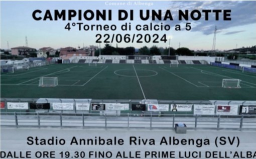 Calcio, Tornei Estivi. C'è la data di &quot;Campioni di una notte&quot;, tutti al Riva sabato 22 giugno