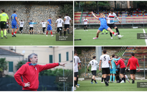 Calcio. Promozione. La Sampierdarenese sbanca il &quot;Borel&quot;: le immagini del successo dei lupi contro il Finale (FOTOGALLERY)