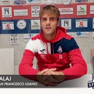 Calcio, San Francesco Loano. Halaj si sblocca in campionato: &quot;Il gol è per mio papà, abbiamo la fortuna di giocare in una bellissima cornice&quot; (VIDEO)