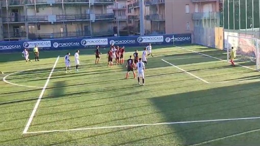 Calcio, Pietra Ligure. La prima cometa biancoceleste di Sancinito (VIDEO)