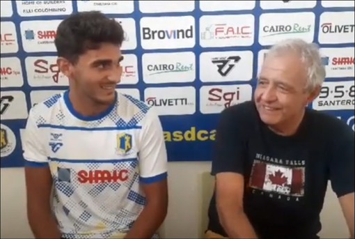 Calcio, Cairese. Ecco Filippo D'Arcangelo: &quot;Da Alassio per vincere&quot; (VIDEO)