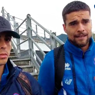 Calcio, Fossano. Il ritorno al Riva degli ex Grandoni e De Benedetti: &quot;Un'emozione tornare qui, l'Albenga ha strameritato di vincere&quot; (VIDEO)