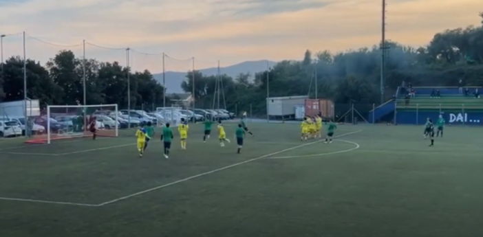 Calcio. E' un Legino da quartieri alti, serve la punizione di Romeo per superare il Ceriale (VIDEO)