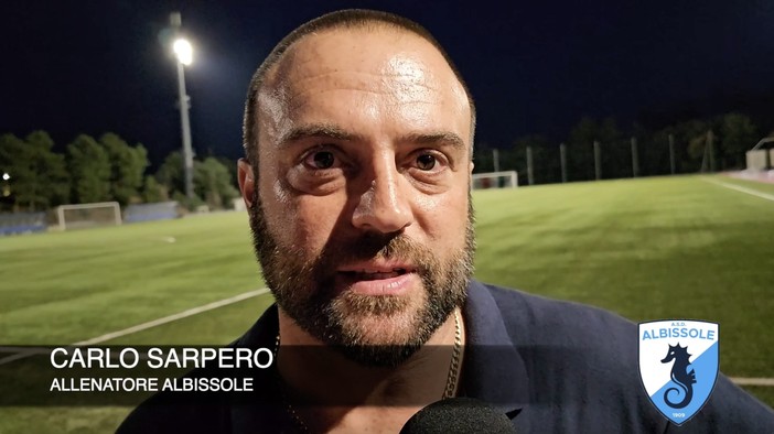 Calcio, Albissole. Non solo gioco per mister Sarpero: &quot;Dobbiamo avere fame e non voglio sentire la parola paura&quot; (VIDEO)