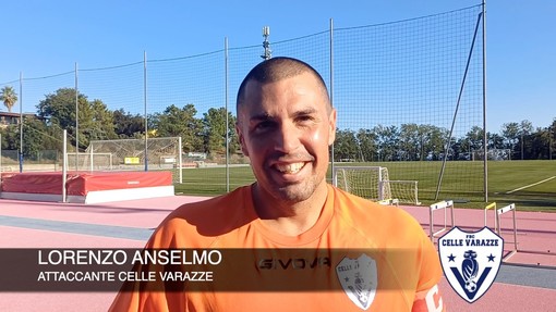 Calcio, Celle Varazze. La sintesi di Lorenzo Anselmo: &quot;Contro la Sestrese siamo stati semplicemente strepitosi&quot; (VIDEO)