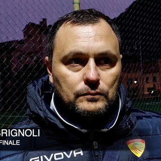 Calcio, Finale. Brignoli tra campo e mercato: &quot;Buona reazione con il Ceriale, questa squadra non può vivacchiare&quot; (VIDEO)