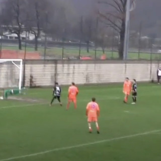 Calcio, Albenga. L'opportunismo di Diagne e la pennellata di La Vecchia, i gol ingauni in casa del Pont Donnaz (VIDEO)