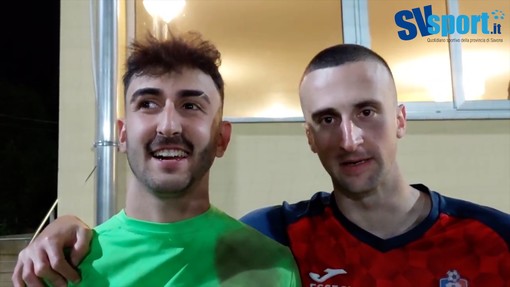 Calcio, San Francesco Loano. Momento di gloria anche per Gallo: &quot;Felice di essermi fatto trovare pronto&quot;. Rocca: &quot;Andrea è un lusso per la categoria&quot; (VIDEO)