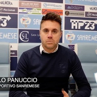 Calcio, Sanremese. Polveri bagnate per i matuziani. Il ds Panuccio: &quot;Davanti siamo contati, è comprensibile non essere brillanti&quot; (VIDEO)