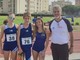 Centro Atletica Celle Ligure. A Sturla medaglia di argento per Luana Sabatelli, in pista anche Valerio Pagano e Arianna Pucci