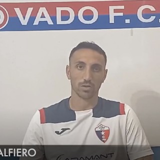 Calcio, Vado. Alfiero ritrova il gol e i rossoblu superano il Chieri: &quot;A Bra un fallimento per tutti, ma guardiamo il bicchiere mezzo pieno&quot; (VIDEO)