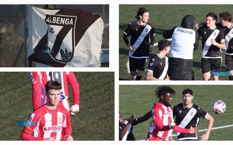 Calcio. Turno infrasettimanale con Albenga - Asti, gli scatti dal &quot;Riva&quot; (FOTOGALLERY)