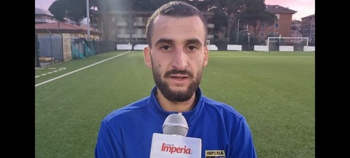 Calcio. Imperia, un altro gol per Filippo Scalzi: &quot;Siamo una squadra costruita per dare fastidio a tutti&quot; (Video)