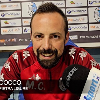 Calcio. Il Pietra Ligure di coppa soddisfa Cocco: &quot;Atteggiamento giusto, ma qualificazione ancora aperta&quot; (VIDEO)