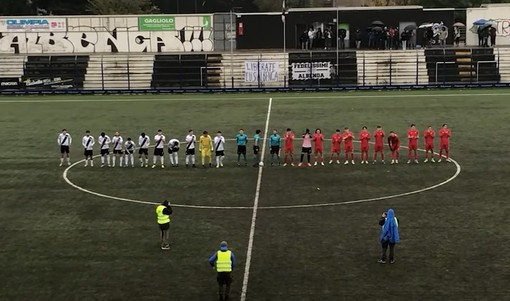 Calcio, Albenga. Ieri allenamento regolare al Riva, nessuna multa per i petardi prepartita