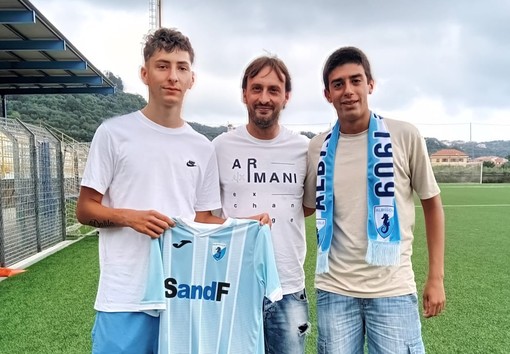 Calcio, Albissole. Christian Domi e Alessandro Zunino Promossi in Prima Squadra