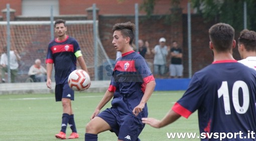 Cristian Fossati con la maglia del Vado