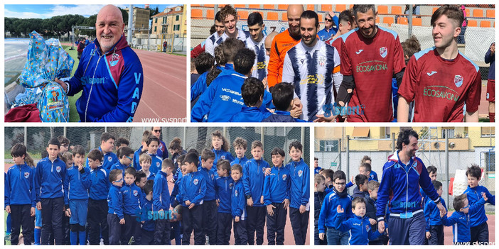 Calcio, Vadese. Le uova per i bimbi del Settore Giovanile, un dolce saluto per gli azzurrogranata