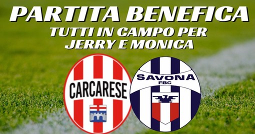 Solidarietà in Campo. Oggi pomeriggio Carcarese - Savona per sostenere Tomaso “Jerry” Canepa e la sua famiglia