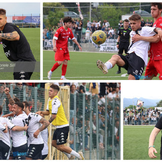 Calcio. Arenzano - Albenga e la festa bianconera in 300 scatti (FOTOGALLERY)