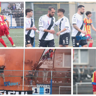 Calcio. L'Albenga torna a vincere col 2-0 al Finale Gli scatti dall'Annibale Riva (FOTOGALLERY)