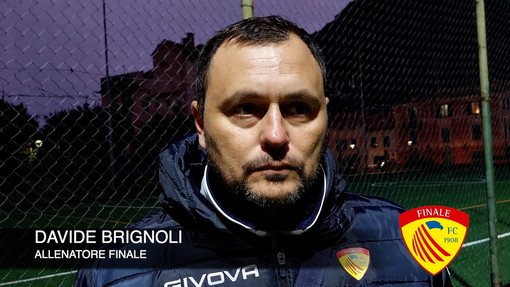 Calcio, Finale. Brignoli tra campo e mercato: &quot;Buona reazione con il Ceriale, questa squadra non può vivacchiare&quot; (VIDEO)