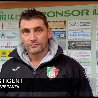 Calcio, Speranza. Colpo da tre punti con il Savona, Girgenti: &quot;Bravi a soffrire, ma i biancoblu sono i favoriti per la promozione&quot; (VIDEO)