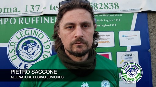 Calcio. E' grande Legino nella semifinale di andata Juniores. Saccone: &quot;Una delle migliori gare dell'anno, orgoglioso di questi ragazzi&quot; (VIDEO)