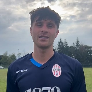 Calcio, Carcarese. Finalmente squarci di sereno per Mattia Poggi: &quot;Dedico alla mia famiglia il gol vittoria contro il Bragno&quot; (VIDEO)