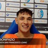 Calcio, S.F. Loano. Il primo gol di Bonifazio vale un punto a Pietra Ligure: &quot;Il giusto atteggiamento non ci è mai mancato&quot; (VIDEO)