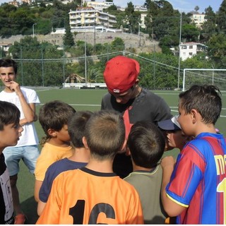 Grande sorpresa ieri pomeriggio al Camp di Ospedaletti con Michael Ventre, Stefano Sturaro e Filippo Scalz