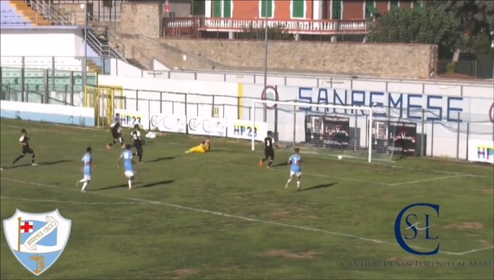 Calcio. La Sanremese batte l'Acqui nel test del Comunale. Decide Camilli (VIDEO)