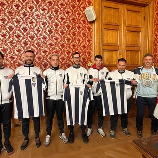 Città di Savona. Presentata in Comune la squadra Paralimpica. Pusceddu: &quot;Esiste un Calcio diverso, un Calcio integrato&quot;