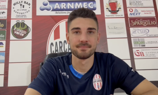 Calcio, Carcarese. Quinto gol per Saviozzi in campionato, ma il bomber chiama attenzione: &quot;Basta poco per riaprire le partite, a Ventimiglia dovremo partire forte&quot; (VIDEO)