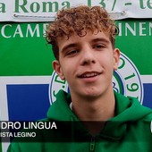 Calcio, Legino. Primo gol e tanta emozione per il 2006 Alessandro Lingua: &quot;Una gioia speciale, sono impazzito!&quot; (VIDEO)