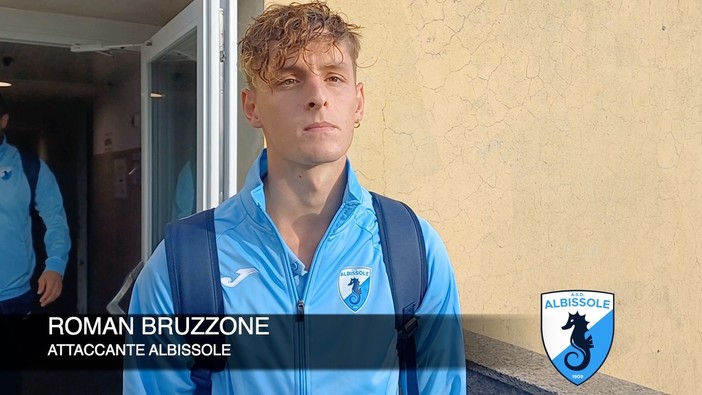 Calcio, Albissole. Bruzzone agrodolce dopo l'1-1 con l'Old Boys Rensen: &quot;Felice per le mie reti, ma sono due punti persi&quot; (VIDEO)