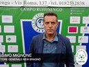 Calcio, Bragno. Il dg Mignone tra prospettive e recriminazioni: &quot;Buona prova con il Legino, ci manca ancora un po' di scaltrezza. Ma quel fuorigioco...&quot; (VIDEO)