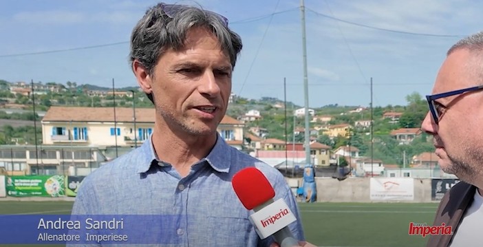 Calcio, Imperiese. Mister Sandri dopo la promozione in Prima Categoria: &quot;La città deve diventare un polo per tutto il Ponente&quot; (VIDEO)