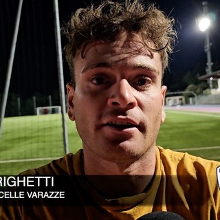 Calcio, Celle Varazze. Marco Righetti subito a segno contro l'Albissole: &quot;La società ha impiegato poco tempo a convincermi. La rosa forte e con ragazzi a posto&quot; (VIDEO)