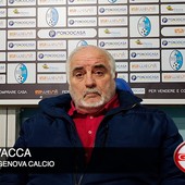 Calcio, Genova Calcio. Il presidente Vacca dopo la sconfitta di Pietra: &quot;Non c'è gap tra noi e le altre big. Gli infortuni non ci aiutano&quot; (VIDEO)