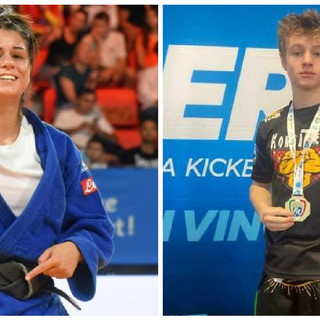 Judo e Muay Thai, Alassio celebra i trionfi di Giulia Ghiglione  e Sasha Mosso