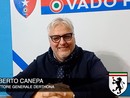 Calcio, Derthona. Ecco il dg Canepa dopo il 2-2 con il Vado: &quot;Approccio sbagliato, ma bravissimi a rimontare. Il campionato? Ancora di difficile lettura&quot; (VIDEO)