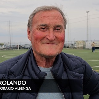 Calcio, Albenga. Promessa mantenuta per Viviano Rolando: &quot;Promozione speciale da ingauno. Non ero mai stato primo per un intero campionato&quot; (VIDEO)